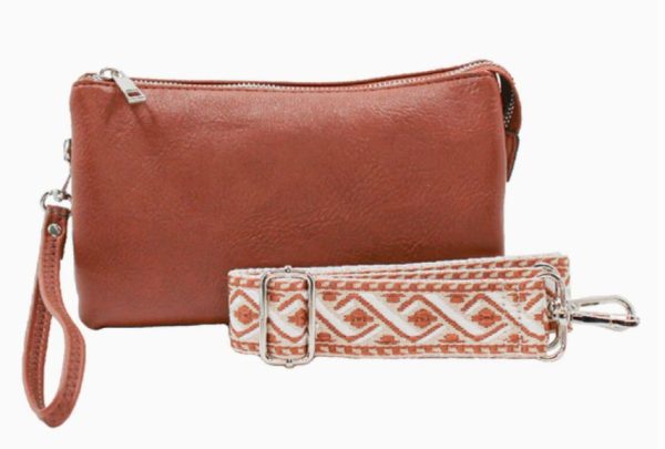 Stef Crossbody/Wristlet Camel
