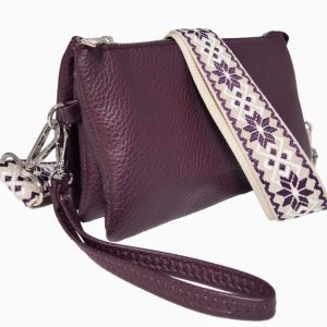 Stef Crossbody/Wristlet Plum