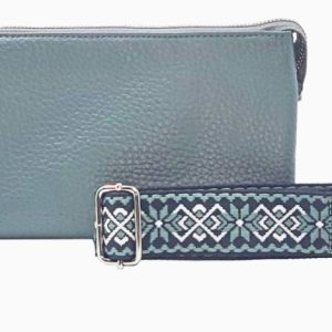Stef Crossbody/Wristlet Slate