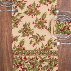 Winterberry Runner - Ecru