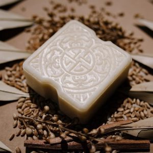 Men's Body Scrub Bar Sandalwood