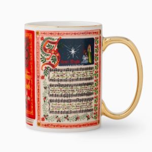 Christmas Carols Porcelain Mug