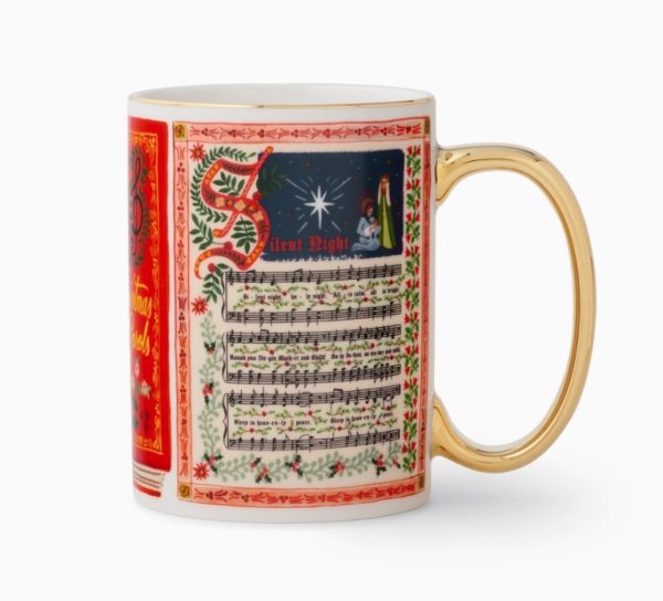 Christmas Carols Porcelain Mug