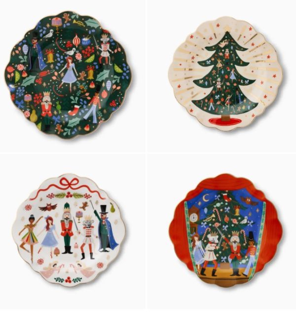 Nutcracker Porcelain Dessert