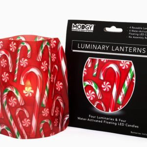 Luminary Christmas Candy Canes