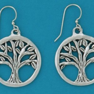 Circle Tree Earrings