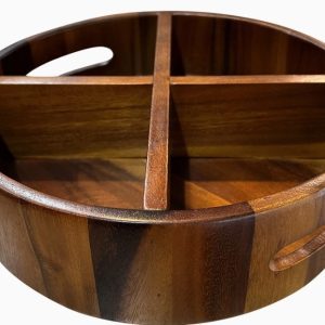 Acacia Wood Lazy Susan