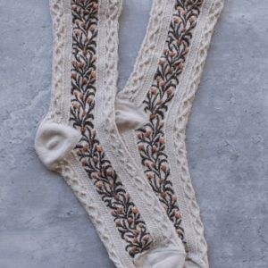 Emma Women's Oatmeal Socks