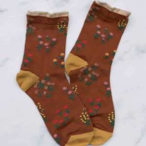 Penelope Floral Casual Rust