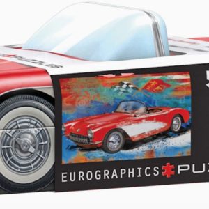 Corvette Cruising Tin & Puzzle