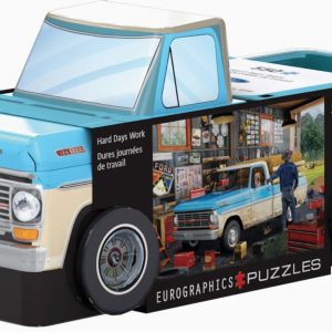 Hard Work Pickup Tin & Puzzle