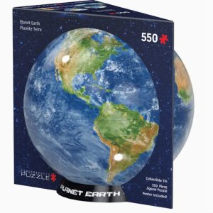 Planet Earth Tin & Puzzle