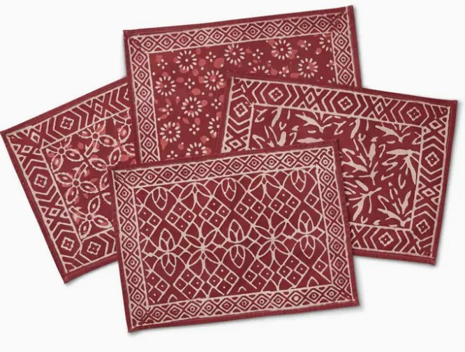 Block Print Cotton Placemats