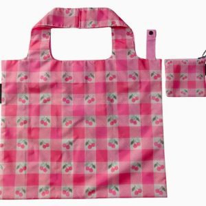 Plaid Cherry Eco Reusable Bag
