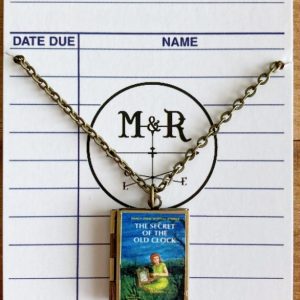 Nancy Drew Book Locket