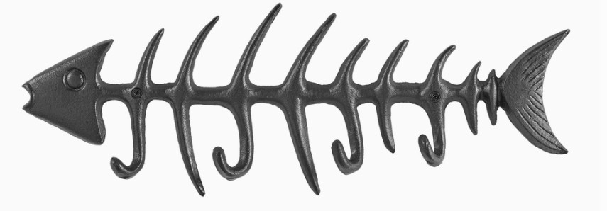 Fishbone Wall Hook Unit