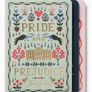 Set of 3 Jane Austen Notebooks