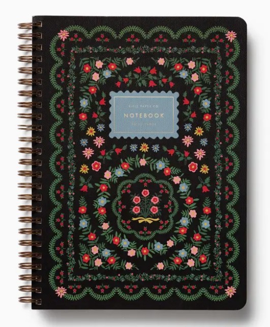 Rosette Spiral Notebook