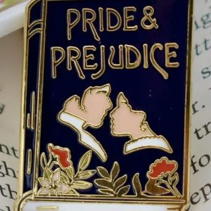 Pride and Prejudice Enamel Pin