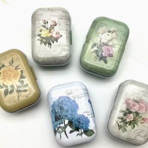 Tea and Roses Tin