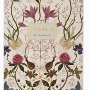 Symmetrical Flora A5 Notebook