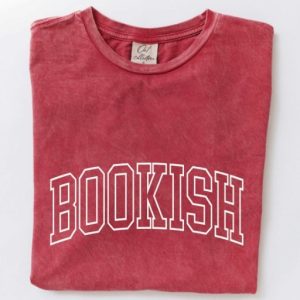 Bookish Mineral Washed Red-L