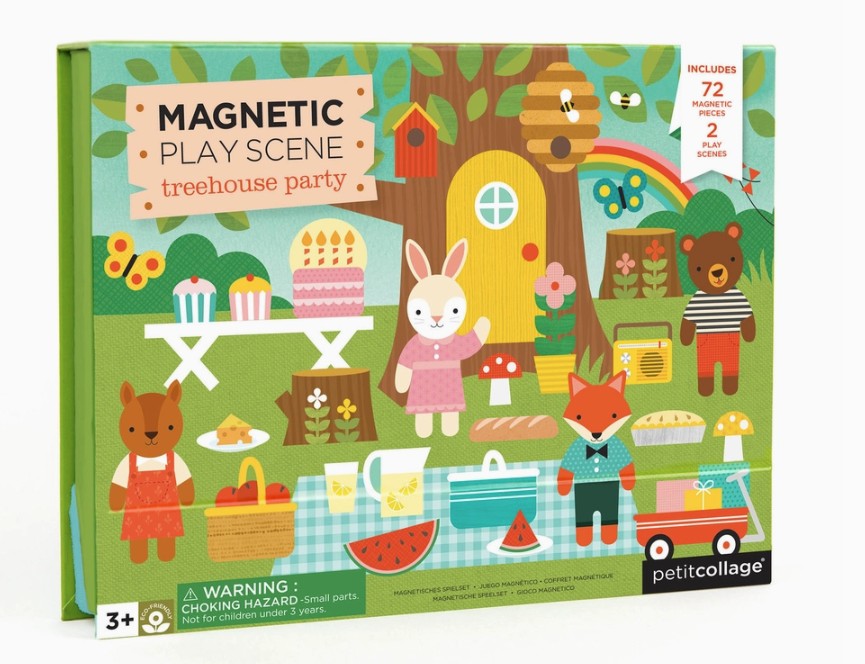 Treehouse Party Magnetic Set