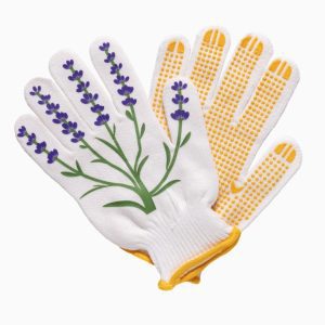 Lavender Garden Gloves Cotton