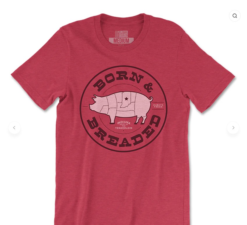 Born & Breaded Tee-XL