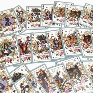 Vintage Alice Playing Cards