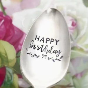 Happy Birthday Tea Spoon