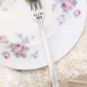 Olive You Cocktail Fork