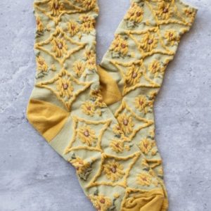Women's Antique Floral Sox-Must