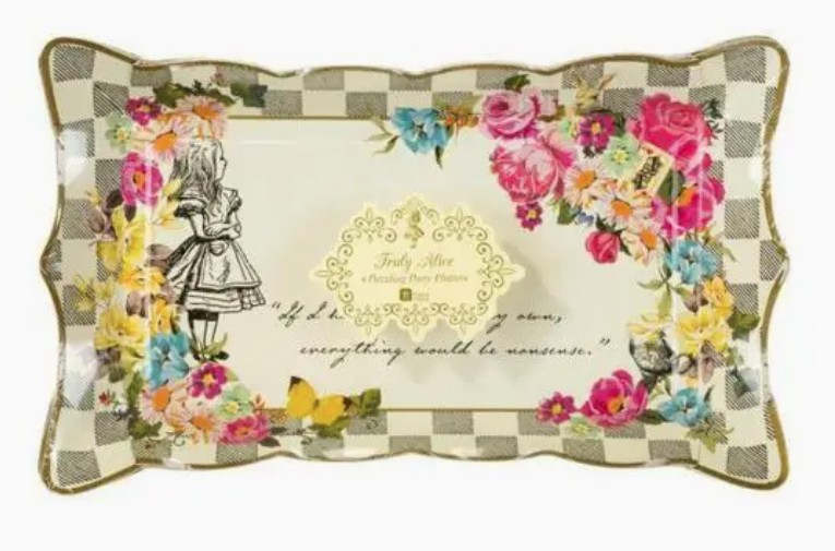 Alice Paper Food Platter