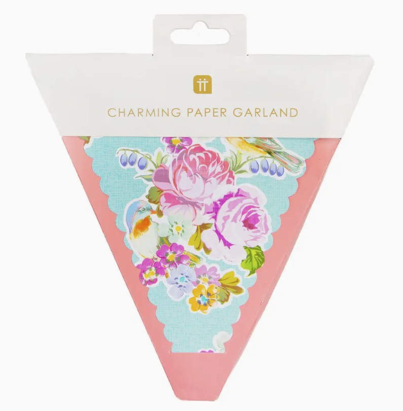 Floral Bunting - 13ft | Vintage