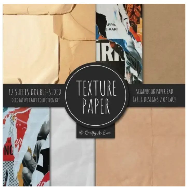 Texture Patterns 8x8 Paper