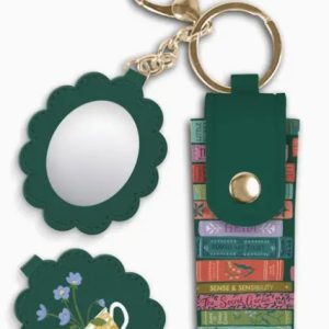 Cozy Reads Lip Balm Holder Key