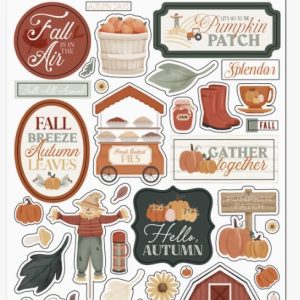 It's Autumn Puffy Stickers