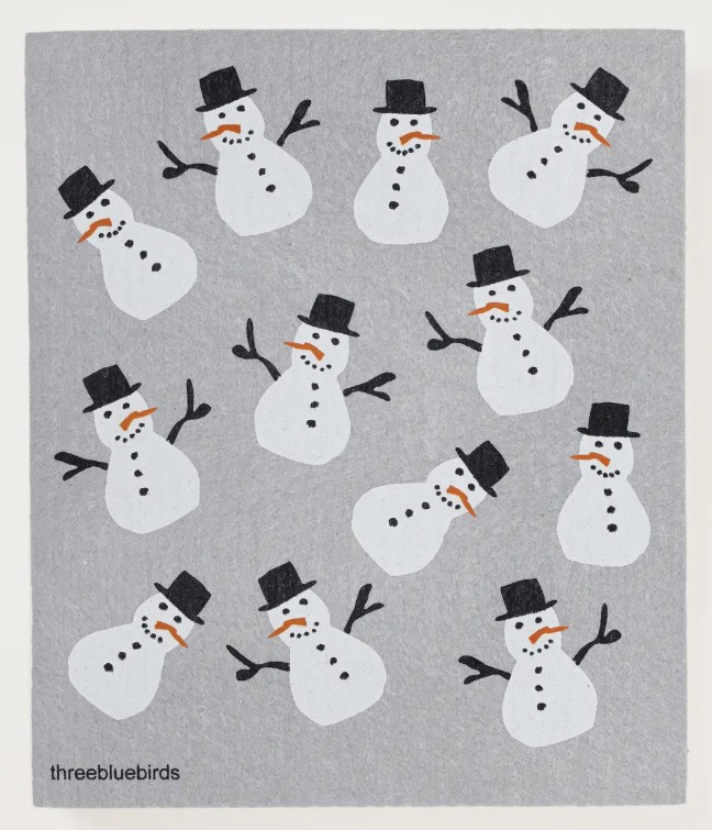 Frosty Friends on Gray