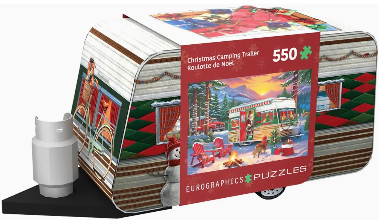 Holiday Camper Tin & Puzzle