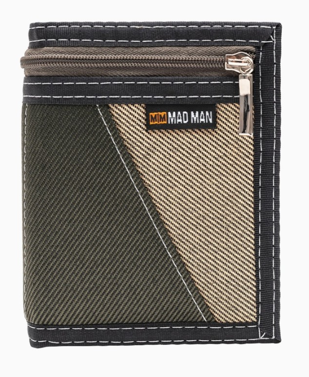 Braxton Canvas Trifold Wallet