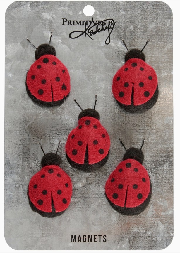Ladybug Magnet Set