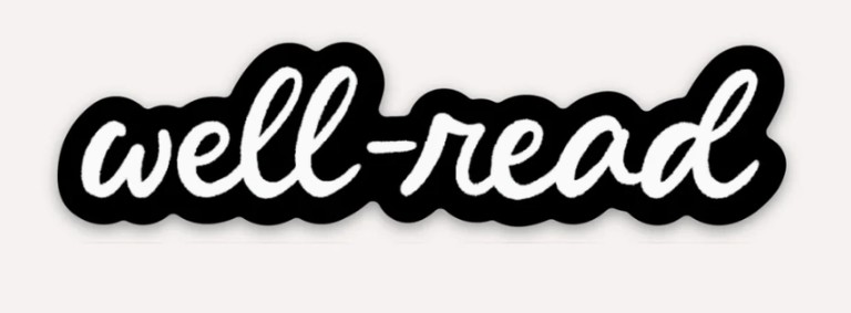 Well Read Sticker