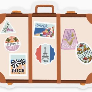 Clear European Travel Case
