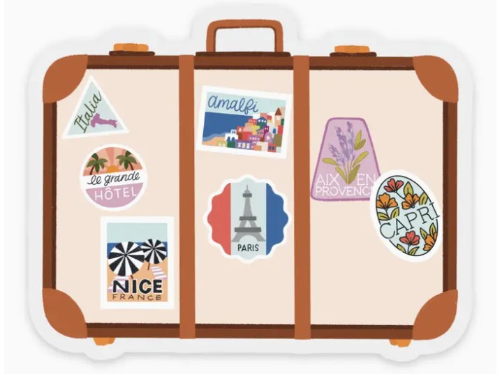 Clear European Travel Case