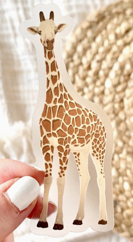Giraffe Sticker