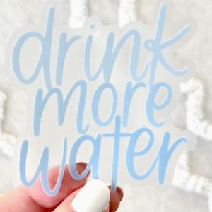 Drink More Water Sticker