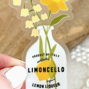 Lemon Liqueur Bottle