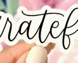 Grateful Sticker