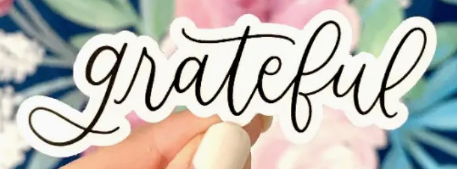 Grateful Sticker
